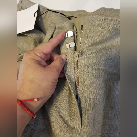 NWT Zara Short Women's Beige Size Small - Picture 7 of 10